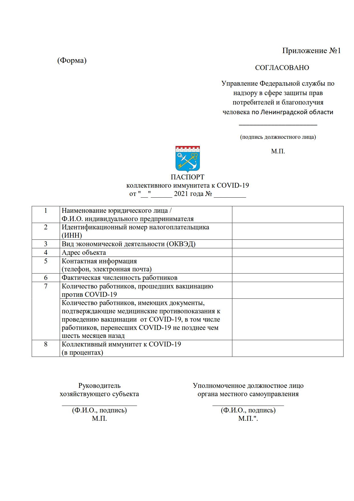 Паспорт коллективного иммунитета к COVID-19 | Ропшинское сельское поселение